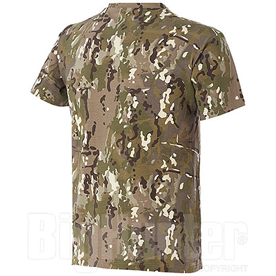 T-Shirt Blatex Collo V Cotton Spandex Evò Multicolor