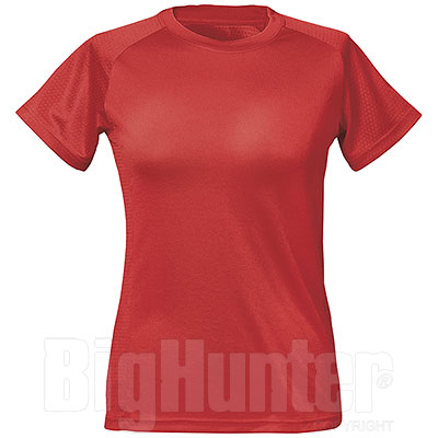 T-Shirt Donna Sport Dry Fit Red