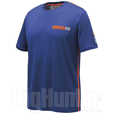 T-Shirt Beretta Stripe Blu
