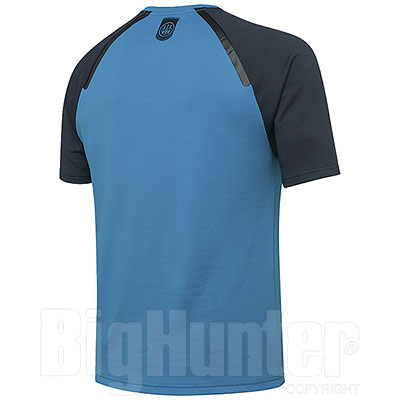 T-Shirt Beretta Roundneck Logo Blu Excell 