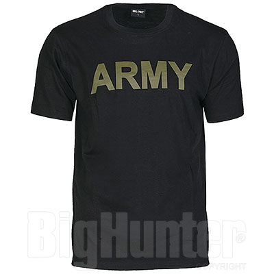 T-Shirt Army Black