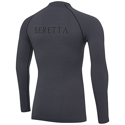 Maglia Termica uomo Beretta Dryarn Body Mapping 3D Ebony M/L