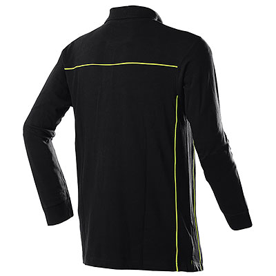 Polo manica lunga Bruxelles Black M/L