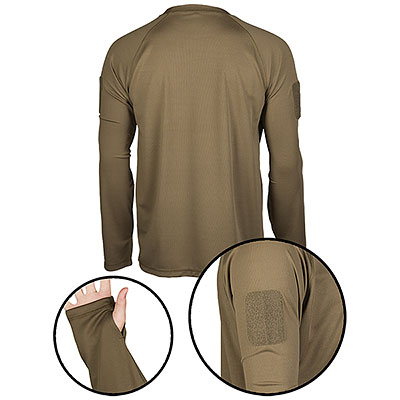 T-Shirt Tactical Quick Dry Coyote M/L