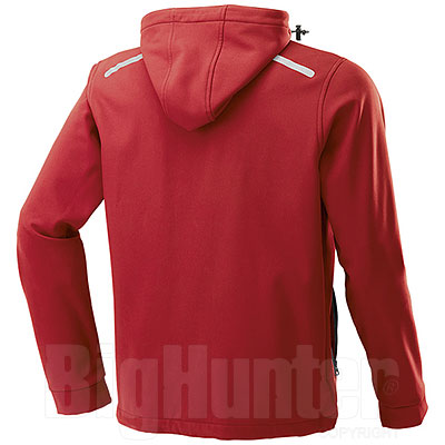 Giacca Softshell 2 Layer Red-Black