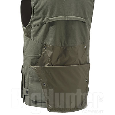 Gilet Beretta Wiltrail With Buttons Green Sage