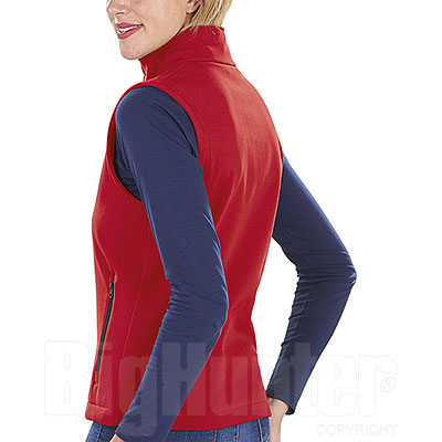 Gilet Donna Softshell Vision Red