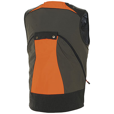 Gilet Blatex Stretch Hunter Green-Orange Protection Black