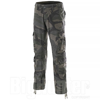 Pantaloni da caccia Airborne Black Camo