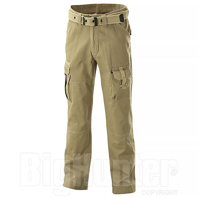 Pantalone Cotone Belt Sand.