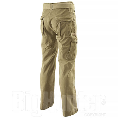 Pantalone Cotone Belt Sand.