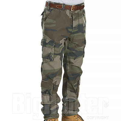 Pantaloni Mimetici Bambino Airborne.