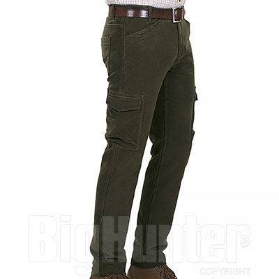 Pantaloni Beretta Cargo Gabardine Dark Green