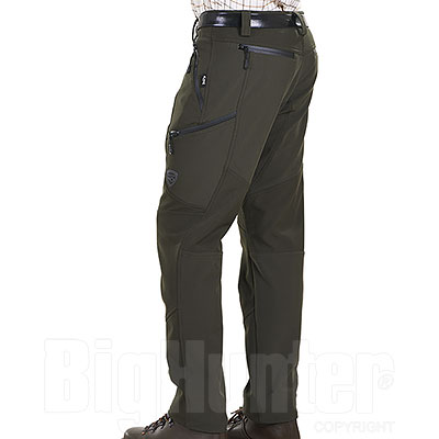 Pantaloni Kalibro Softshell K-tex Dark Green