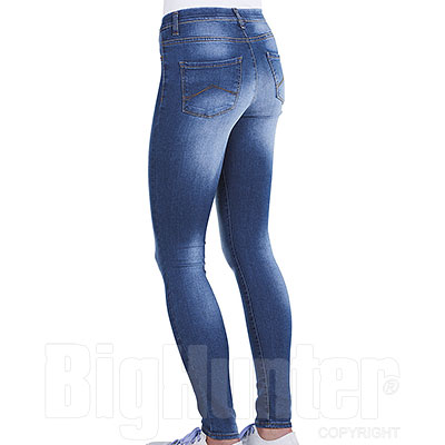 Leggings-Jeans Donna Carrera Super Stretch Medium Blu