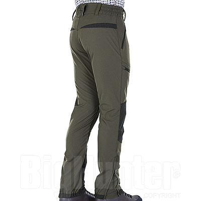 Pantaloni Caccia Elasticizzati Hunting Green Black