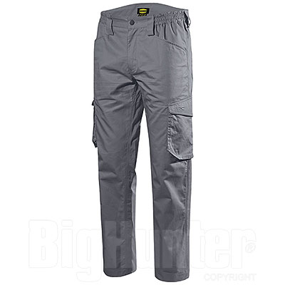 Pantaloni uomo Diadora Utility Staff Light Cotton Steel Grey