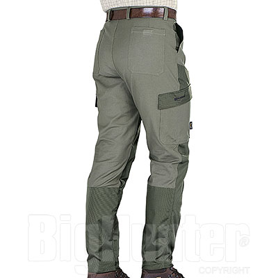 Pantaloni Kalibro Hunter Cotton Stretch Upland Green Cordura
