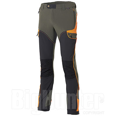 Pantaloni Blatex Hiker Light Elasticizzati Green-Black-Orange