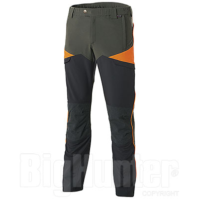 Pantaloni Hiker Light Evo Elasticizzati Classic Green-Orange