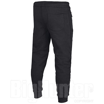 Pantaloni Comfort Zipper Black