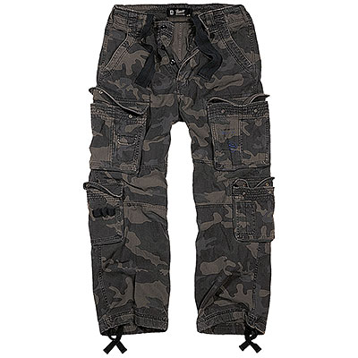 Brandit Pantaloni Pure Vintage Dark Camo