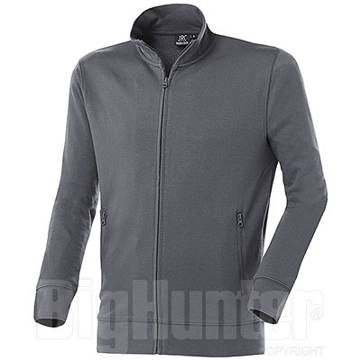 Felpa uomo Full Zip Geo Grey