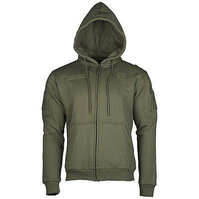 Felpa con Cappuccio Tactical Ranger Green