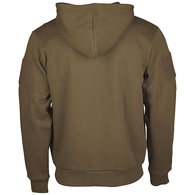 Felpa con Cappuccio Tactical Dark Coyote