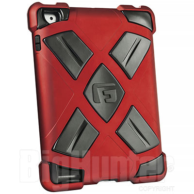 Cover G-FORM Antiurto Extreme Red per iPad 2 e New iPad