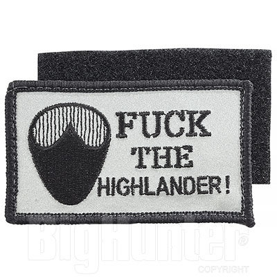 Patch Ricamato Fuck The Highlander