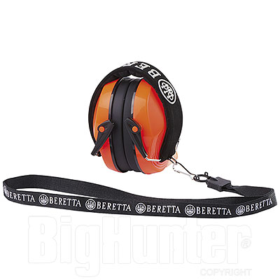 Cuffia Tiro Beretta Earmuff Orange Fluo