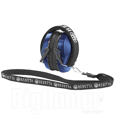 Cuffia Tiro Beretta Earmuff Solid Blu