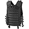 Gilet tattico Modulare Molle System Black