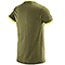 T-Shirt uomo Trendy Army Green-Yellow Fluo