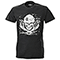 T-Shirt Military Skull Black