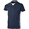 T-Shirt Collo a "V" Button Navy