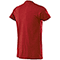 T-Shirt Collo a "V" Button Red