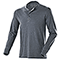 T-Shirt Manica Lunga Henley Dark Grey