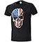 T-Shirt American Skull Black