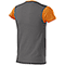 T-Shirt uomo Trendy Bicolor Grey-Orange 