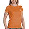 T-Shirt Donna Orange Fire Effect