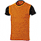 T-Shirt uomo Lagos Bicolor Orange Black 