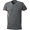 T-Shirt uomo Nation Collo a V Grey