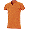 T-Shirt uomo Collo a V Cotton Orange