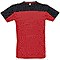T-Shirt Cotton Oviedo Red-Black