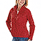 Pile Donna Full Zip Kelly Red 