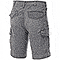 Bermuda Jeans Elasticizzati Washed Grey