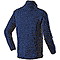 Felpa uomo Knitted Fleece Full Zip Blu