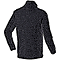 Felpa uomo Knitted Fleece Full Zip Black